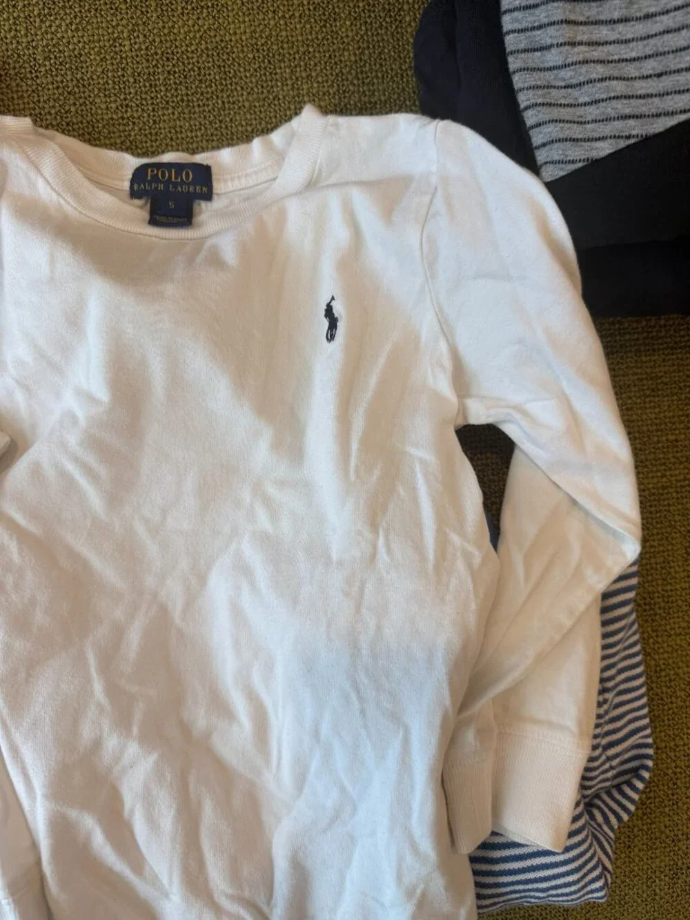 *Boys Size 5 Clothing Bundle Polo Ralph Lauren Janie & Jack JoJo Miles 9 Pc